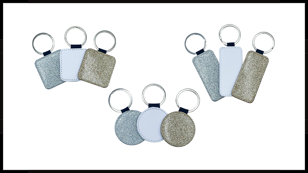 5 pack Sublimation Keychains