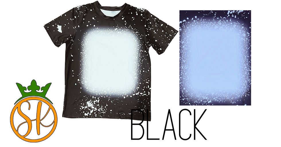 Thumbnail: Adult & Youth Faux Bleached Sublimation Shirts- Polyester/Spandex Blend