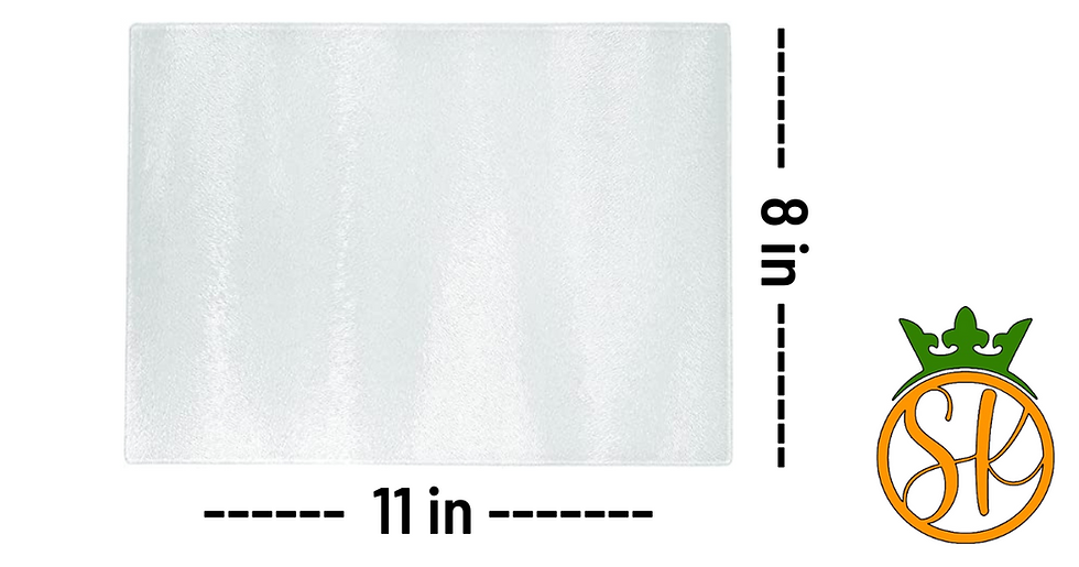 Thumbnail: Sublimation Glass Cutting Boards: Two Style Options