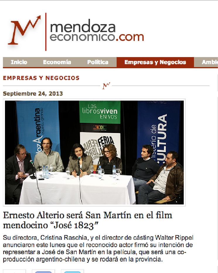 Nota en Mendoza Económico