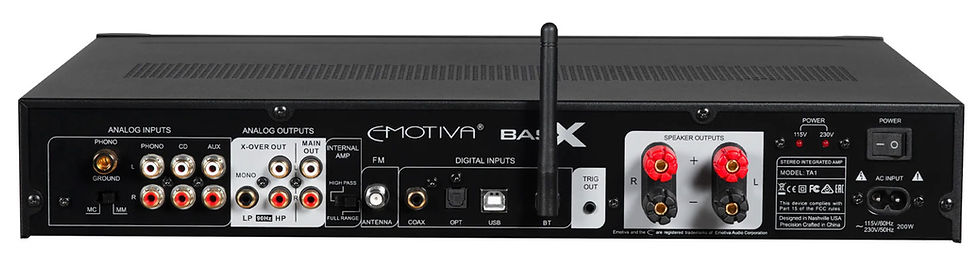 Thumbnail: BasX-TA1 Stereo Preamp/DAC/Tuner/Amplifier/Phono