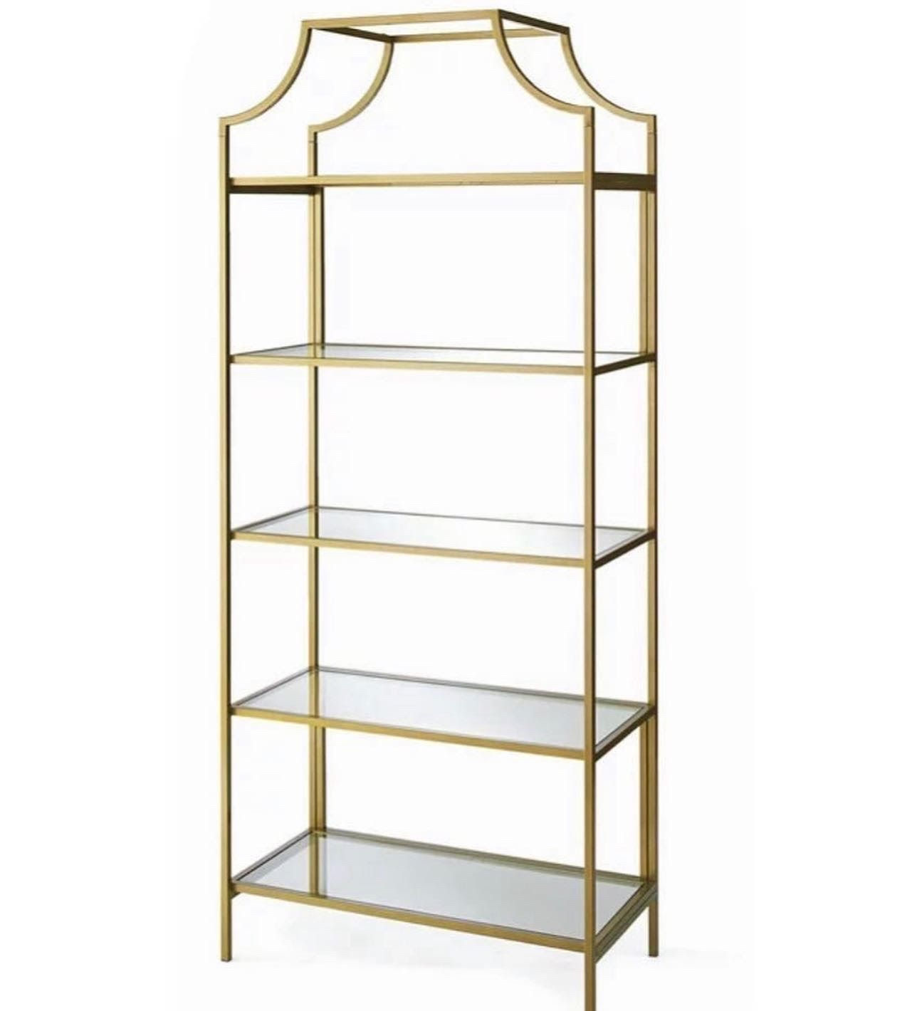 Gold Display Shelf