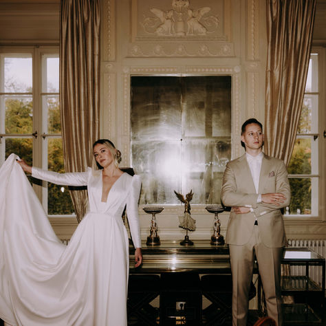 Plener ślubny w Pałacu Mała Wieś