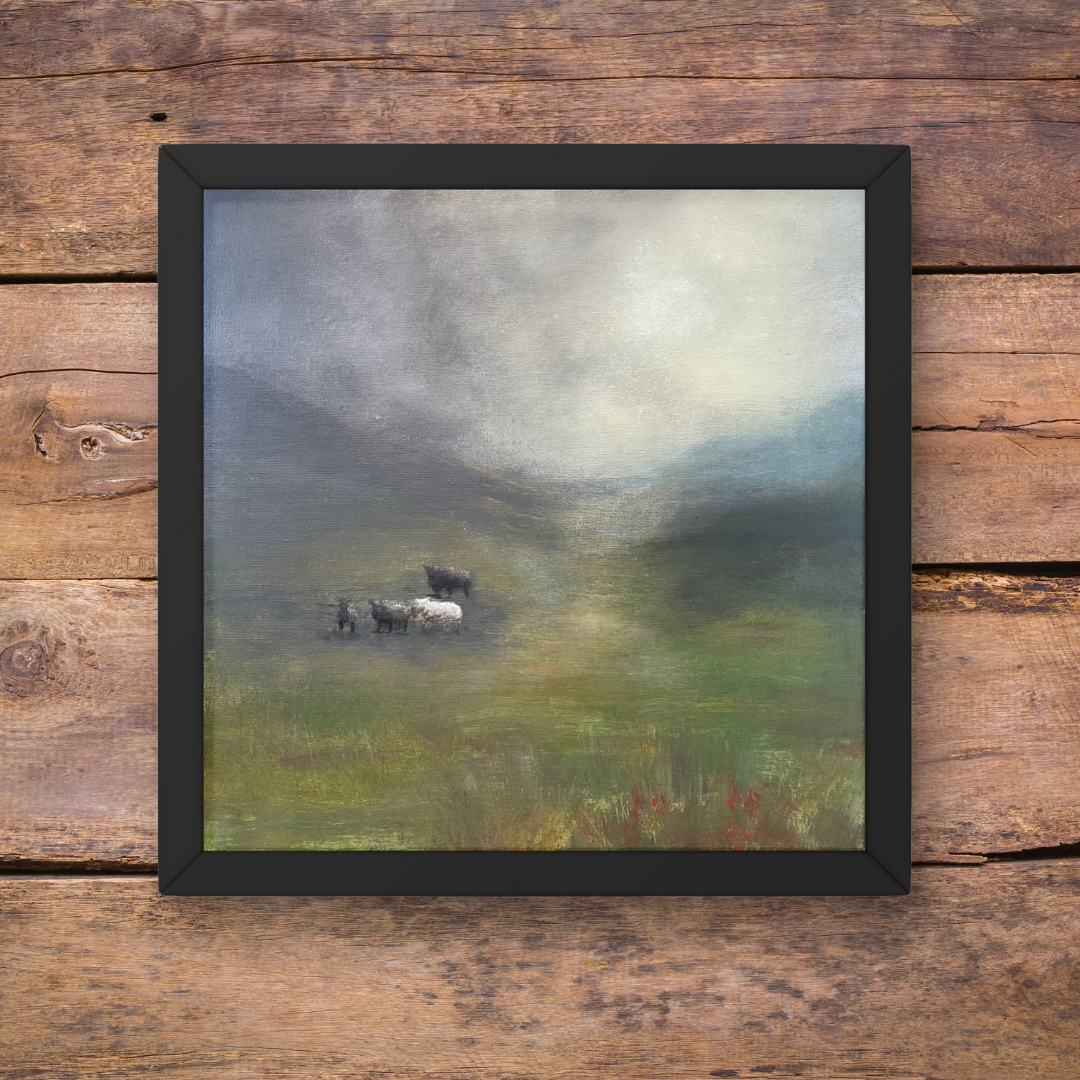 Solidarity - 40x40cm  SOLD
