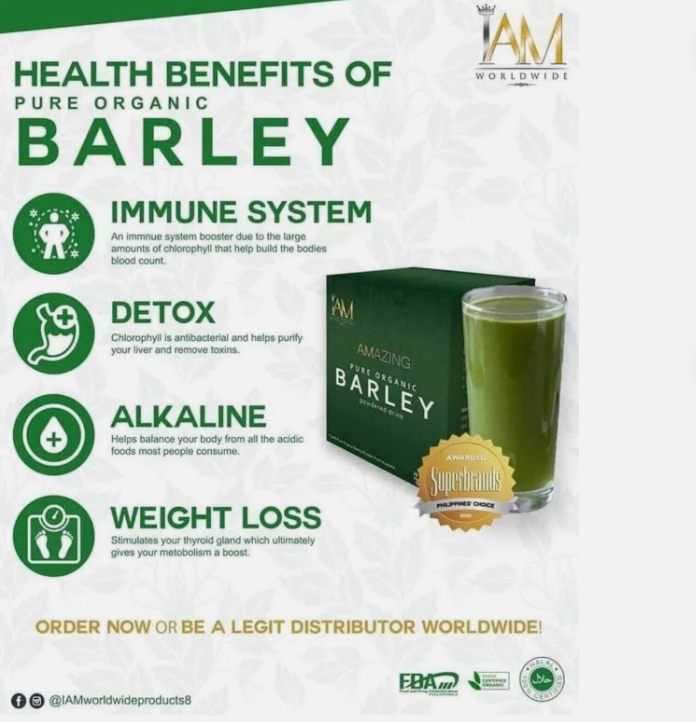 Thumbnail: I AM WORLDWIDE AMAZING PURE BARLEY