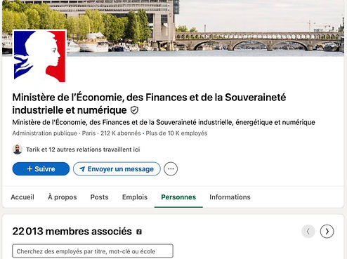 Ministère Economie