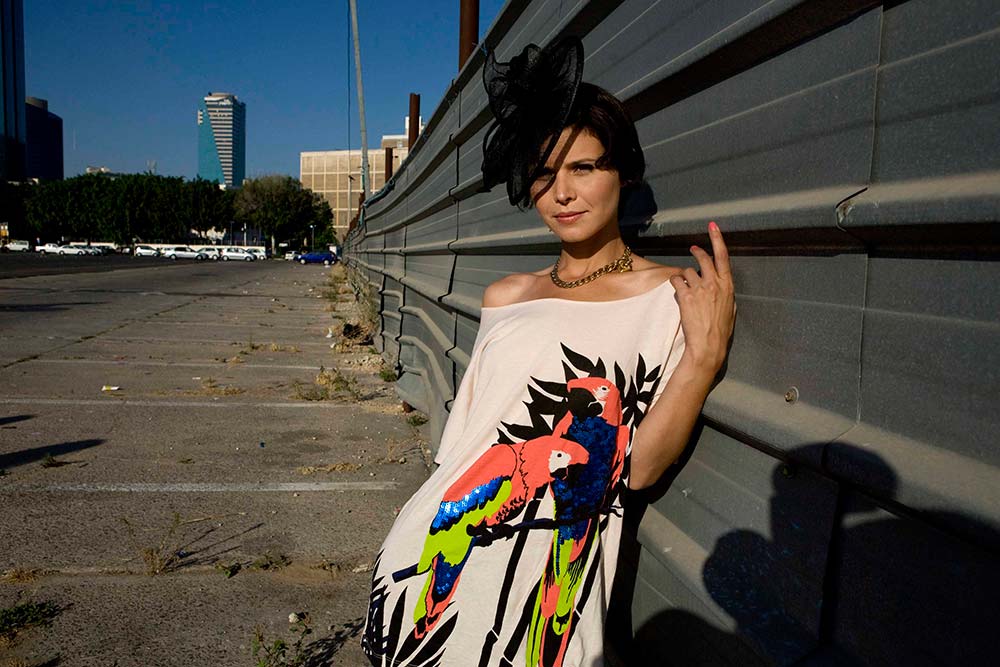 Fashionable Woman Outdoors