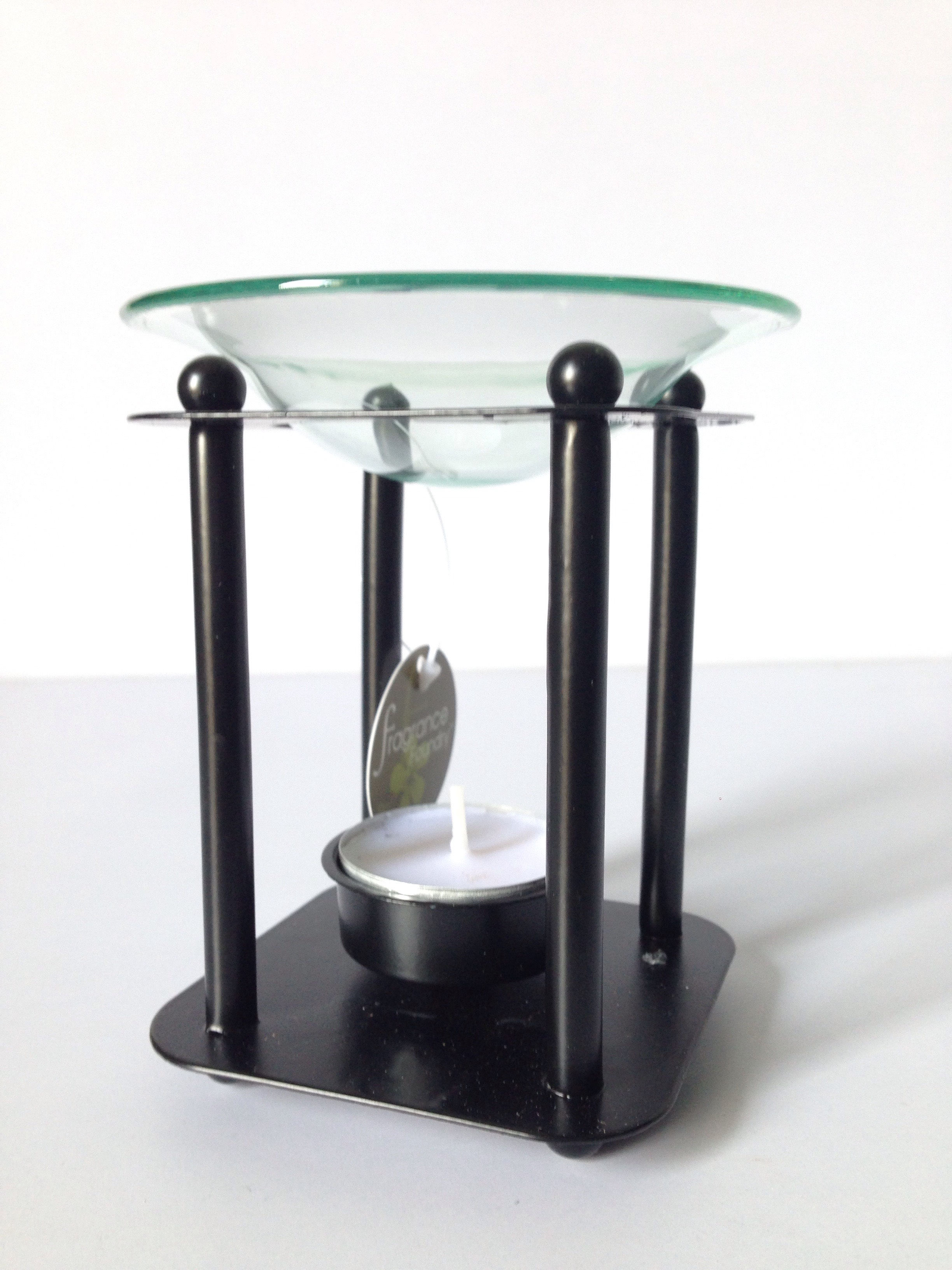 Black Solid Metal Oil Burner