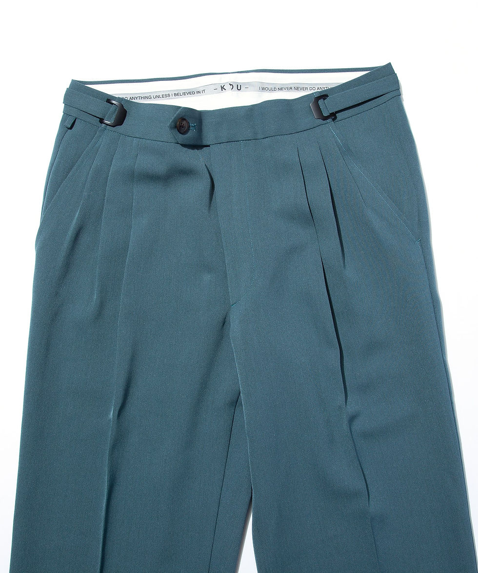 サムネイル： "MONSIEUR"  3-Tuck Action Trousers