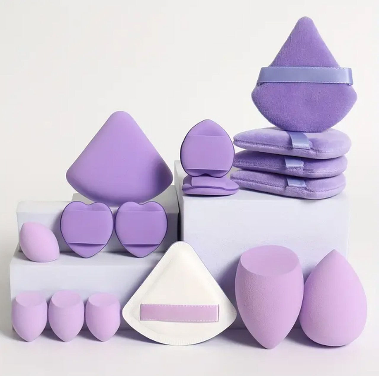 16 Parça Kozmetik Makyaj Süngeri Seti