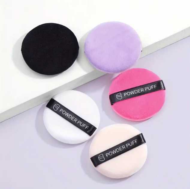 Küçük resim: 5 Adet Kutulu Beauty Pro Powder Puff, Pudra Süngeri, Toz Ve Likit Ürün Uygulama