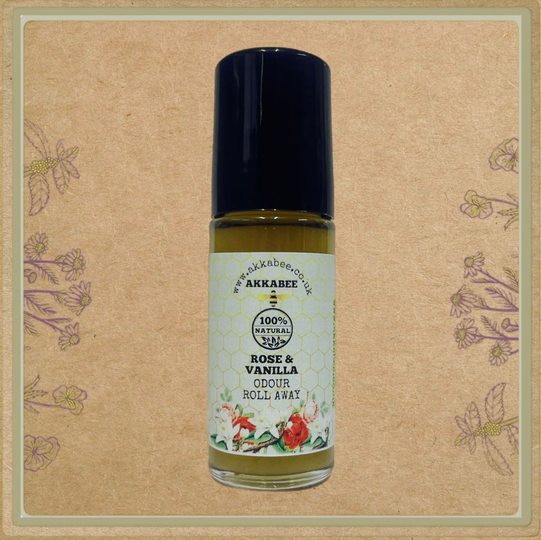 Rose & Vanilla Odour Roll Away/ Deodorant 35ml