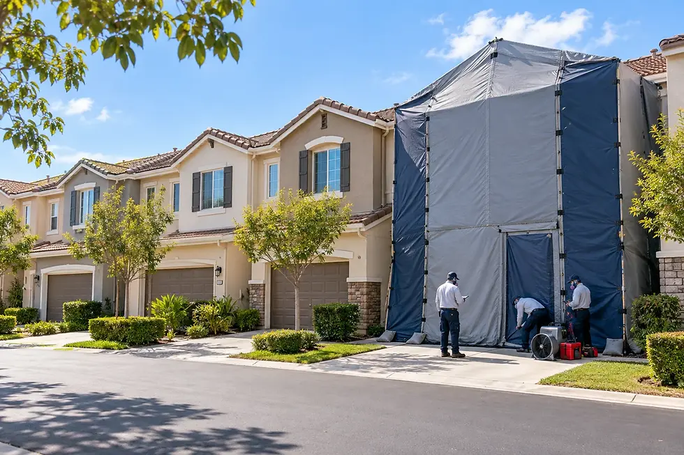 Can You Tent Just One Townhouse for Termites? The Shared-Wall Problem