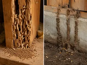 Drywood vs. Subterranean Termites in SoCal