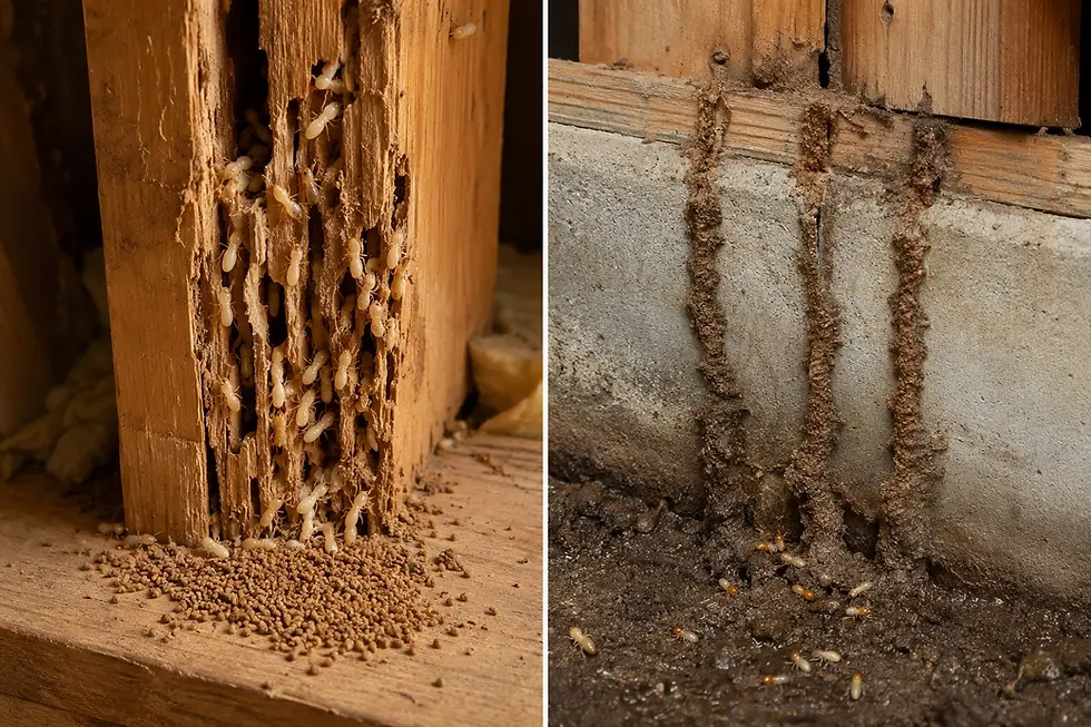 Drywood vs. Subterranean Termites in SoCal