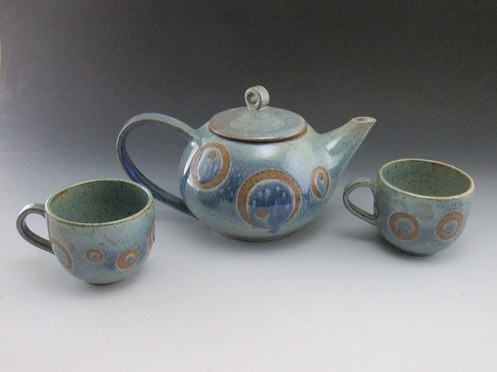 501 Teapot and Cups