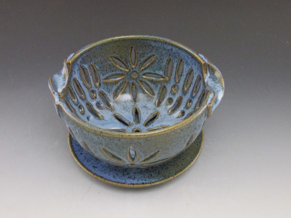 486 Berry Bowl and Saucer