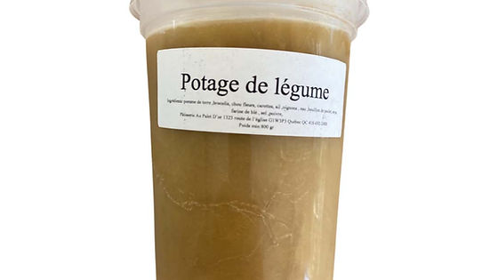 Potage de légumes