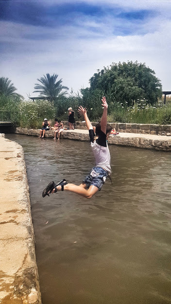 בריכת הקיבוצים בעמק המעיינות בטיול משפחתי