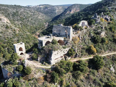 מסלול קצר למבצר המונפור בגליל