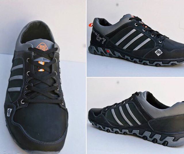 Купить Кроссовки Кожаные Мужские 39 Размер