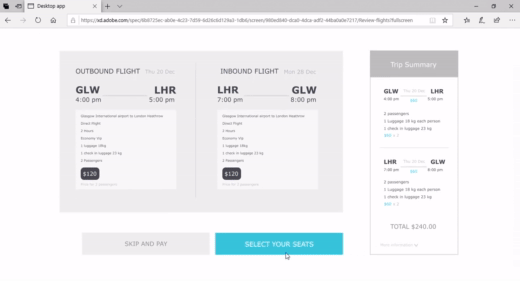 Airline_desktop_prototype_on_Adobe_XD (1