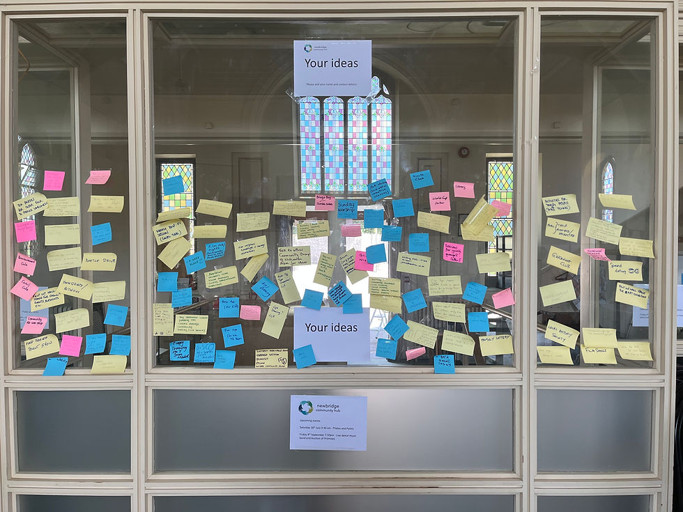 Newbridge Community Hub ideas and suggestions