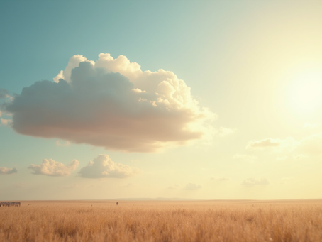 How a Small Cloud Learned to Float with a Little Help from the Sun