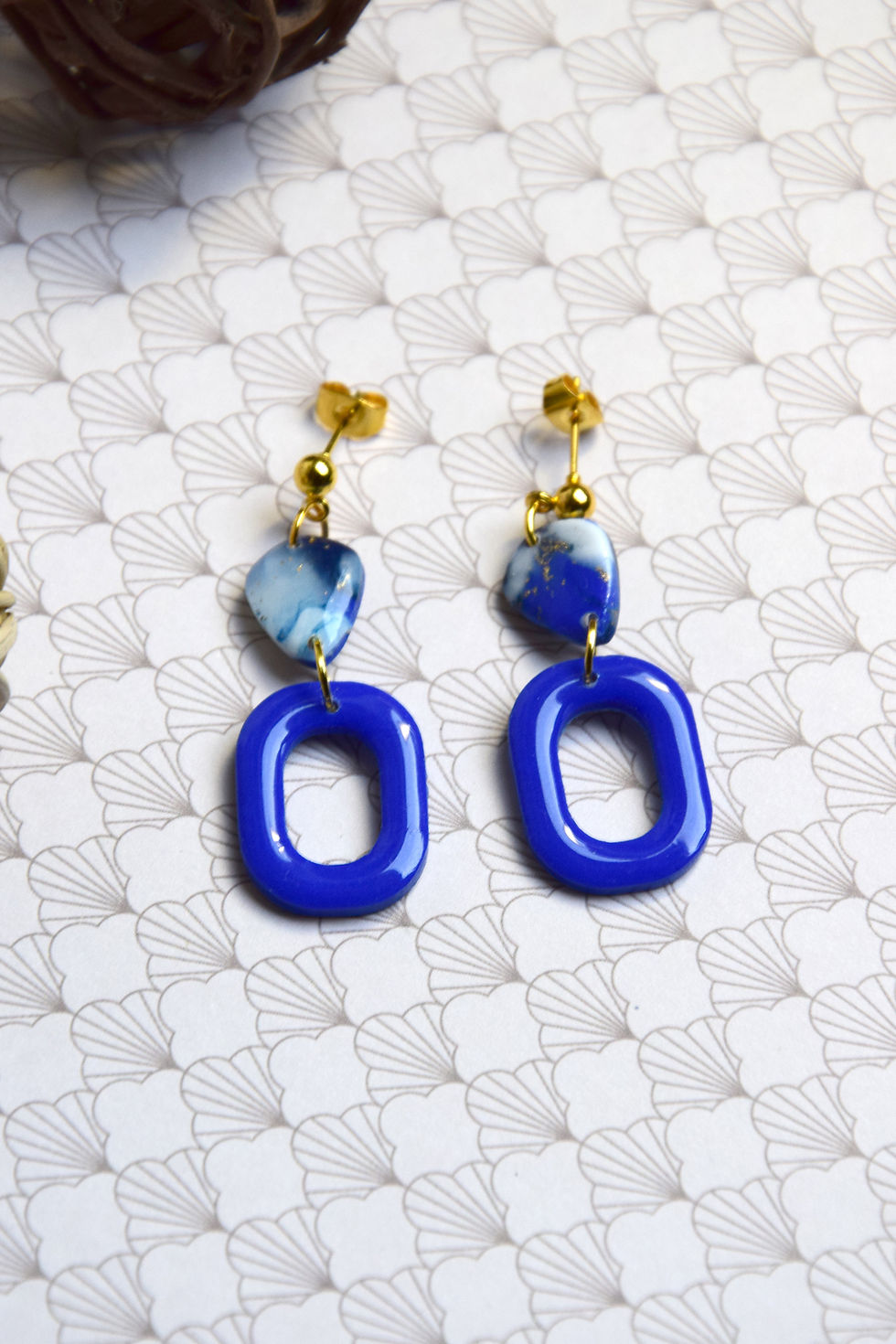 Boucles d'oreilles Fonds Marins