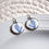 Miniature : Boucles d'oreilles Porcelaine Vintage