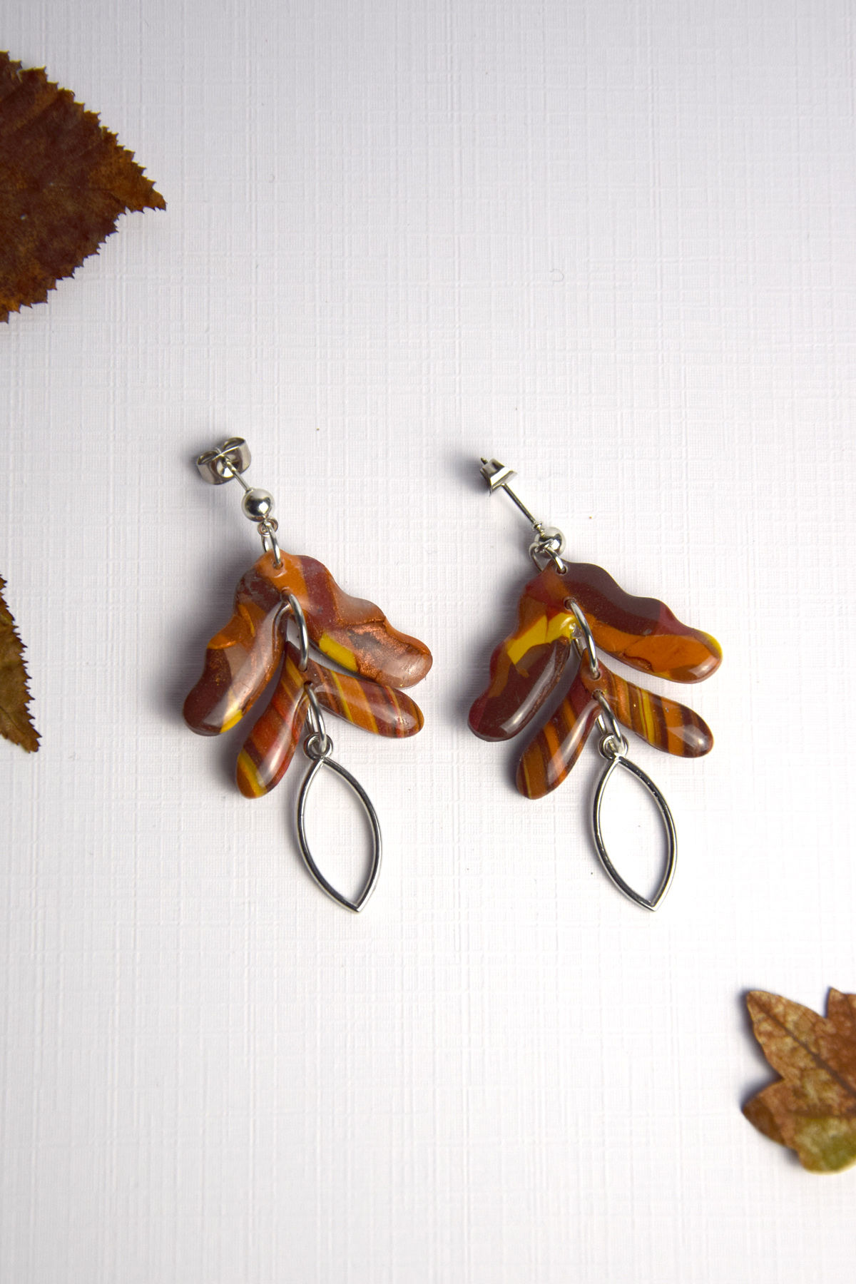 Boucles d'oreilles Couleurs d'automne