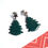 Miniature : Boucles d'oreilles Noël Sapin