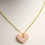 Miniature : Collier petit coeur Collection Octobre Rose
