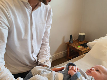 Jamie. Story of a 6-week old baby