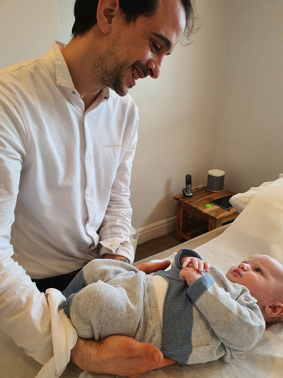 Osteopathy for babies, book a treatment today