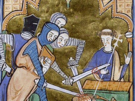 St. Thomas van Canterbury en zijn ridders ...