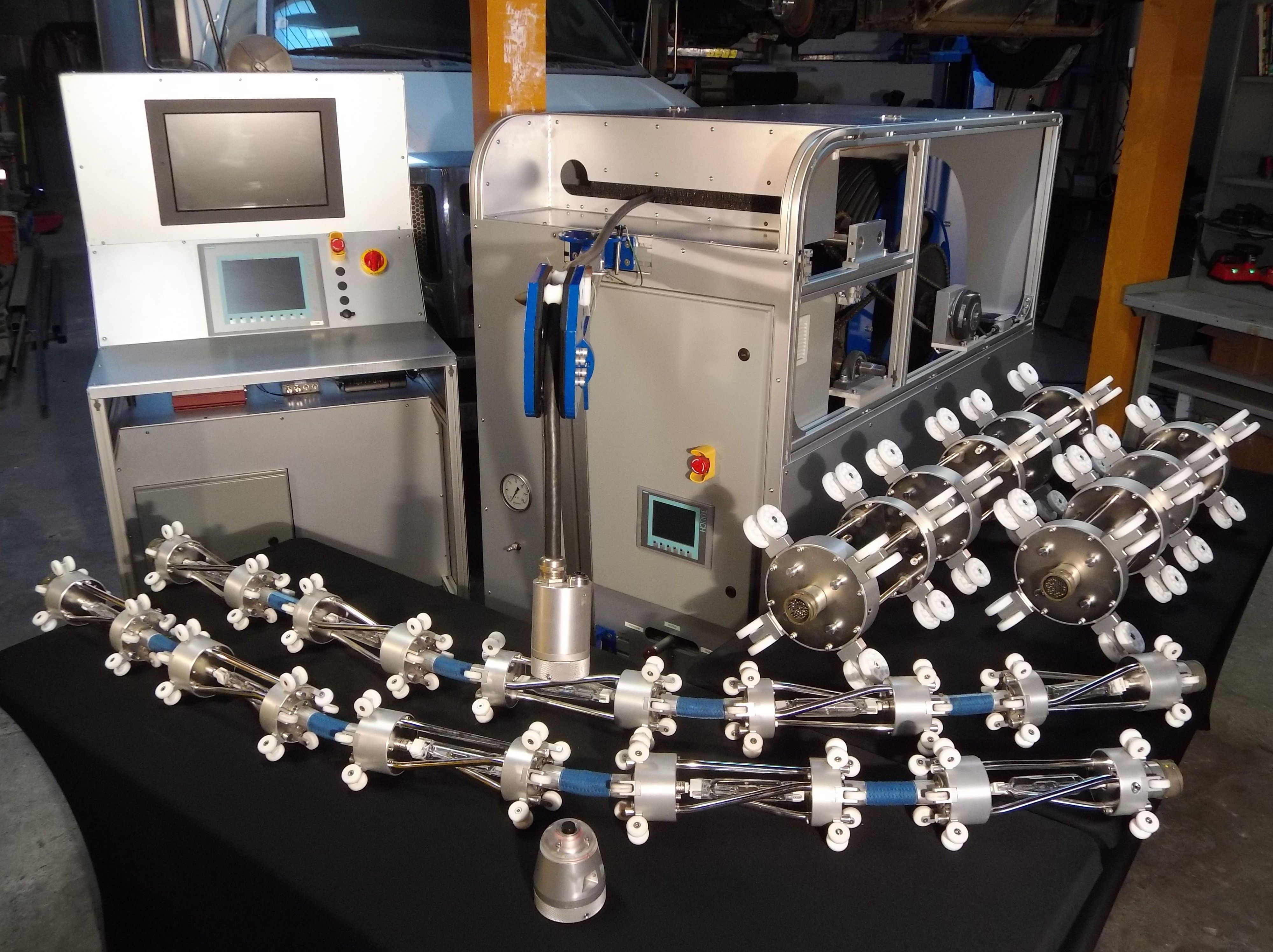 10,000W UV mainline Light Train