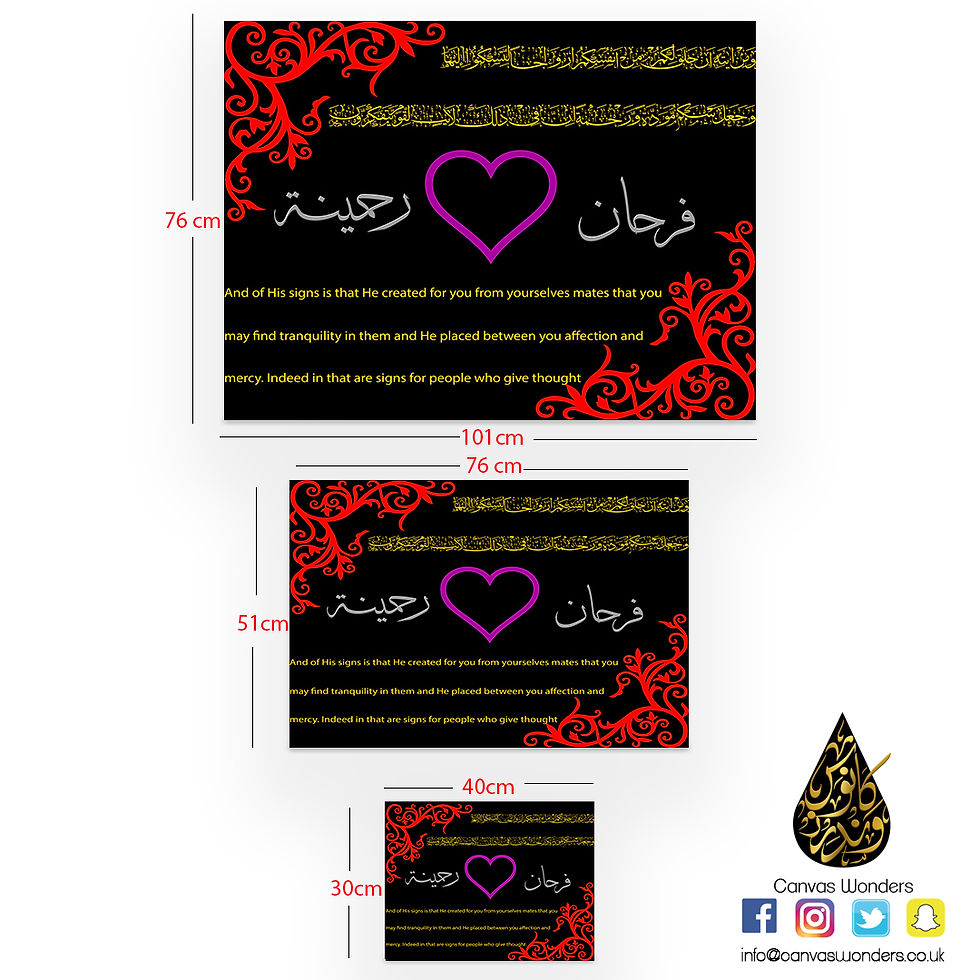 Thumbnail: Wedding Bliss Canvas Print