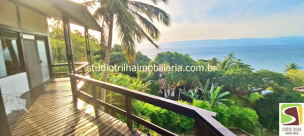 Miniatura: Mansão à Venda em Ilhabela, com Vista ao Mar, AC 600m²,  AT 871m², no Pacuíba