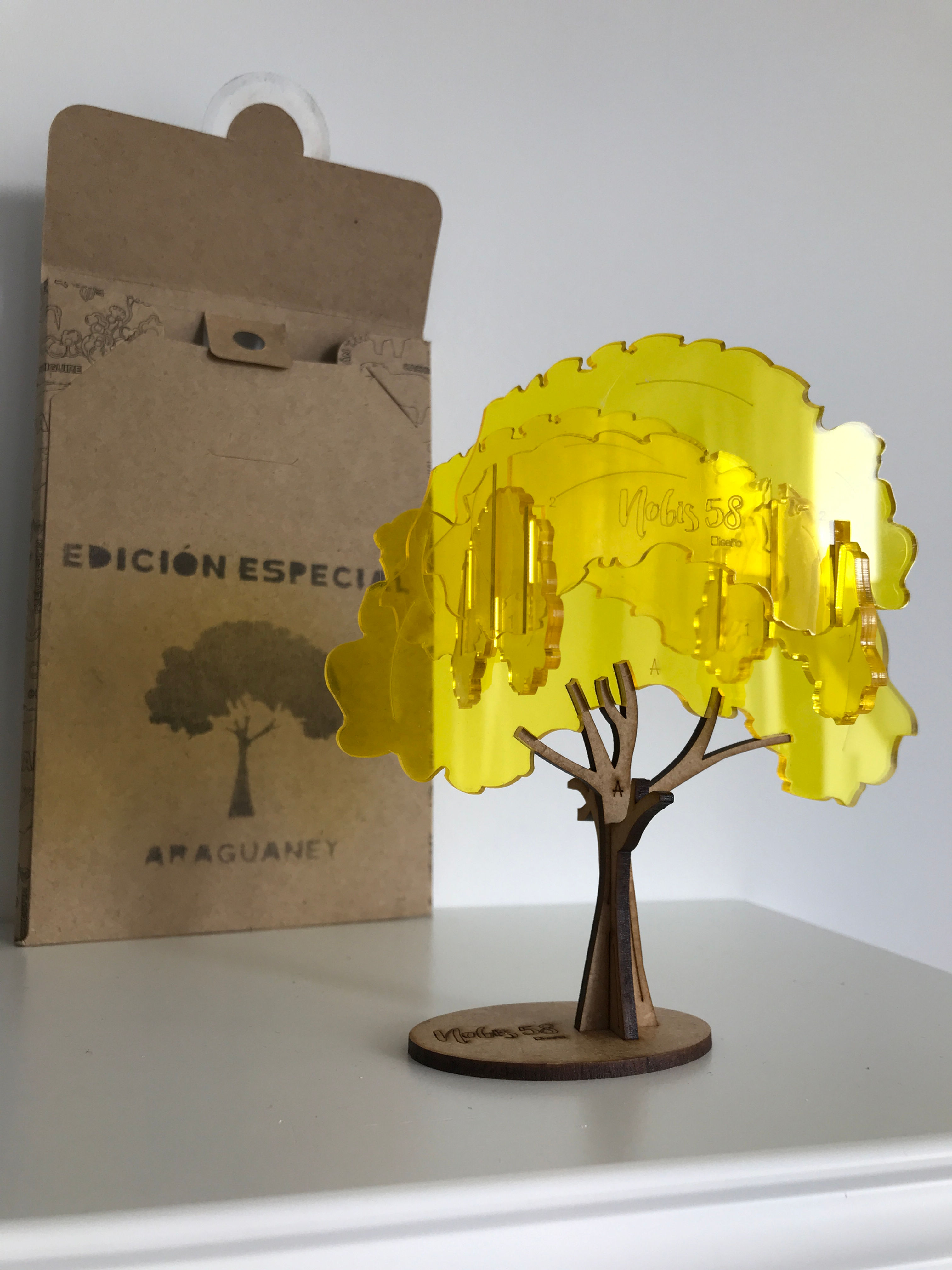 Araguaney tree Acrylic