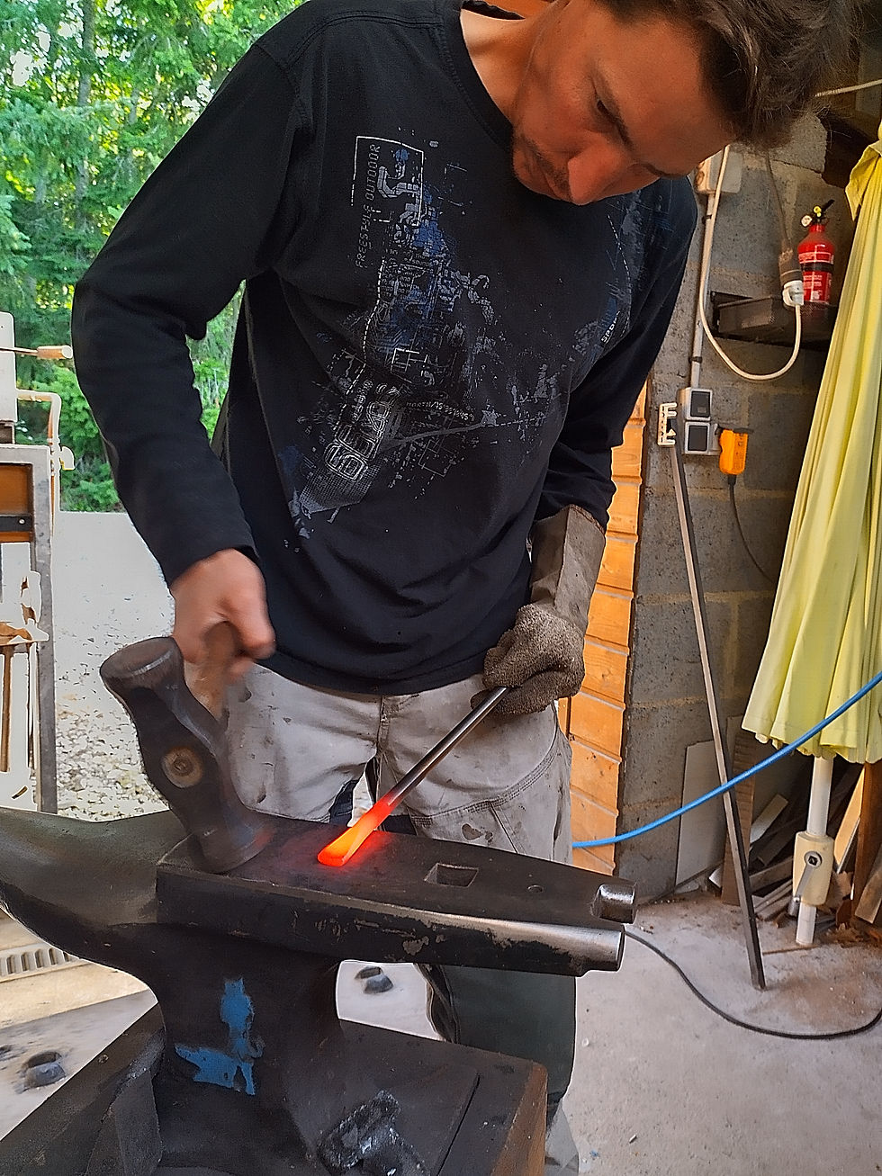 Miniature : Gouge à asperges en inox forgé