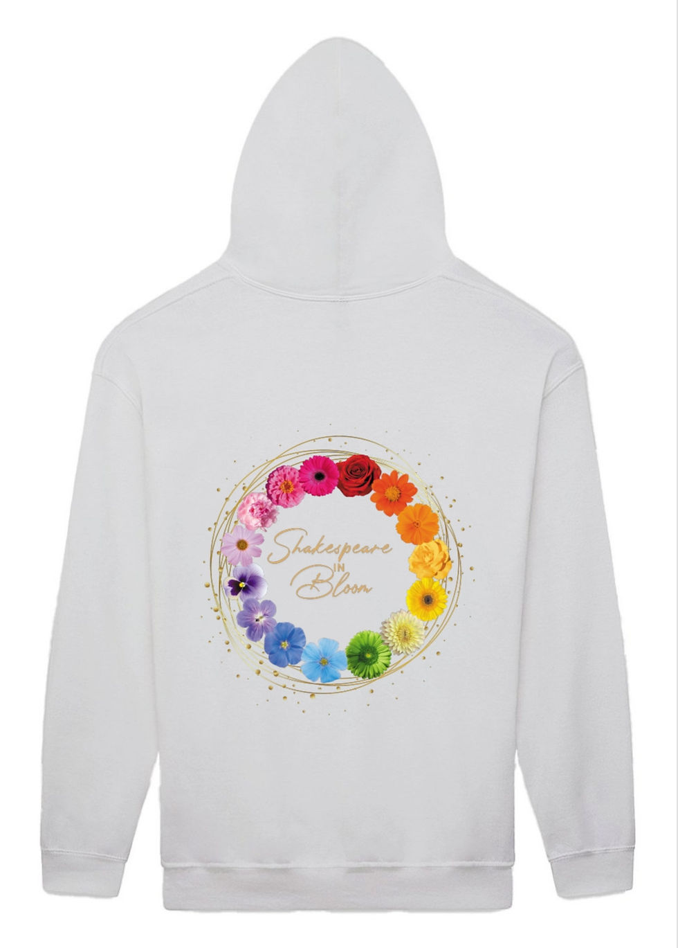 Thumbnail: Shakespeare in Bloom - Rainbow Hoodie
