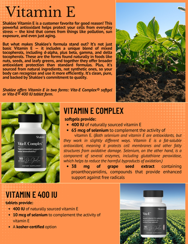 Vitamin E how important is it?