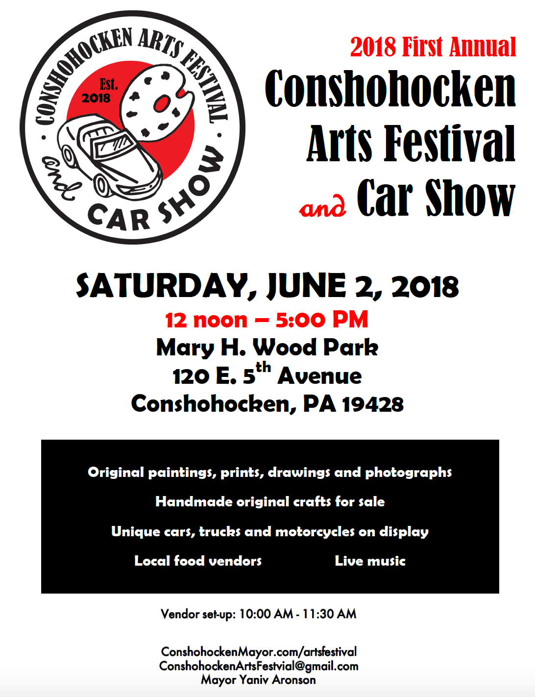 Arts Festival and Car Show