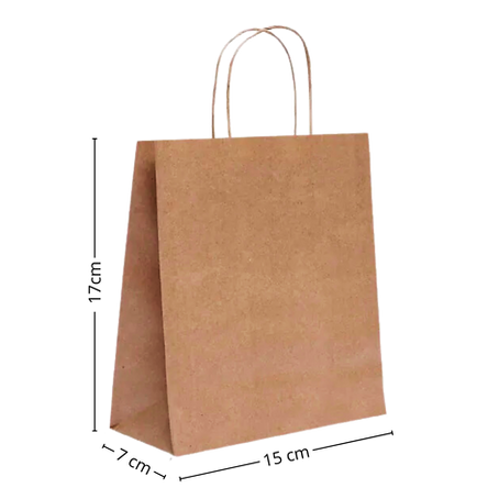 Sacola de papel kraft