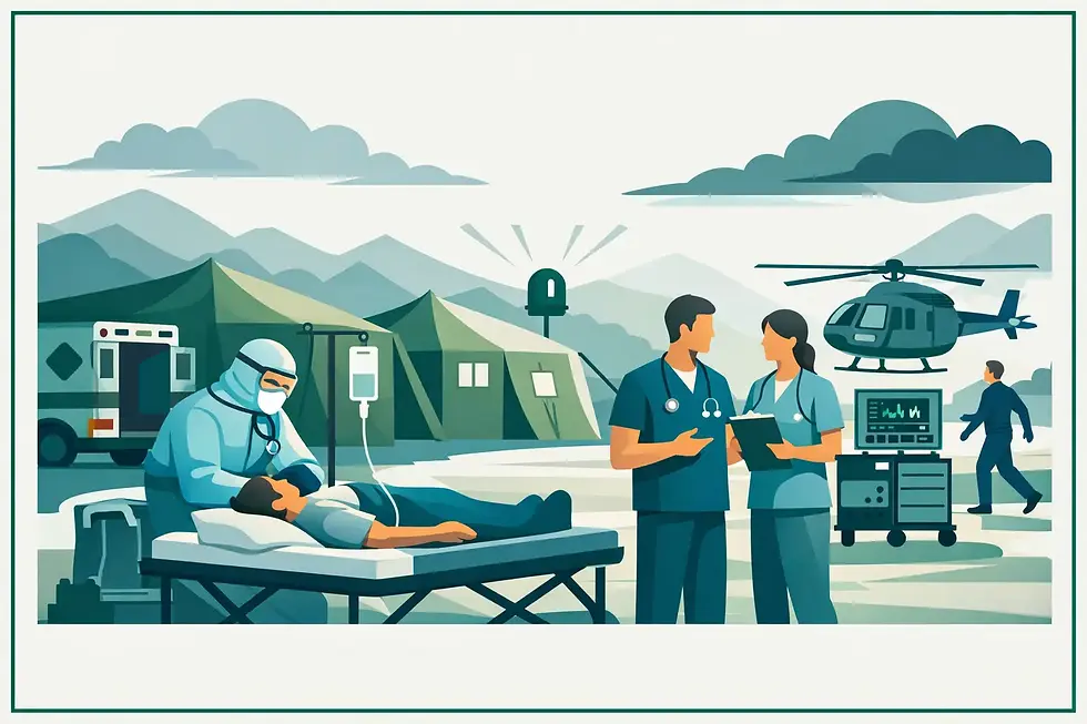 Field Hospitals: Care Under Pressure
