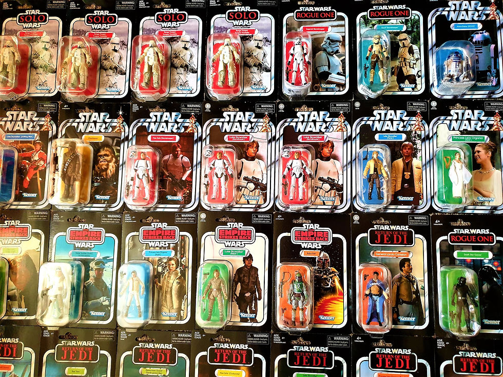 Thumbnail: STAR WARS 40x Vintage Collection Figures