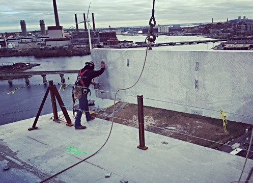 Ruth Bratlie on a Structural Steel Project
