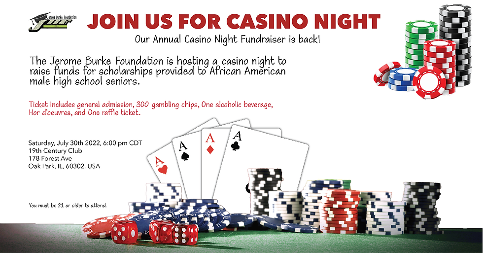 Annual Casino Night Fundraiser