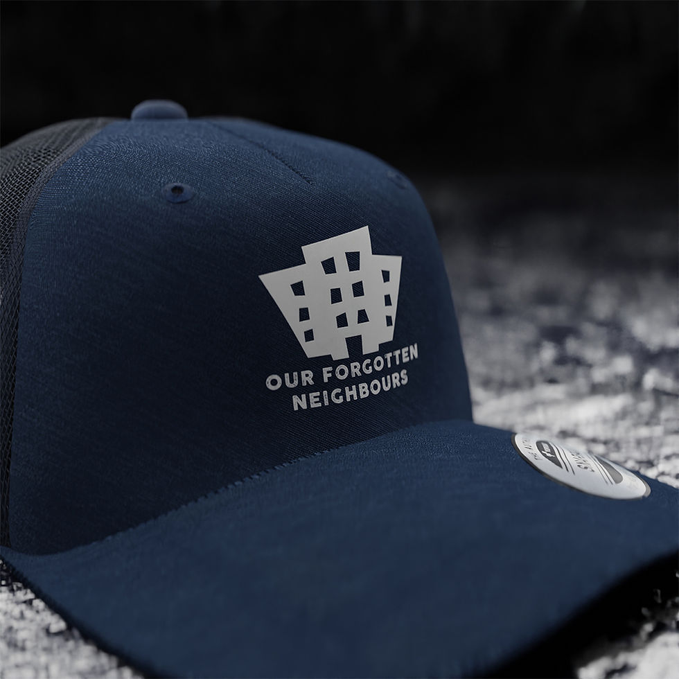 Thumbnail: NAVY - OFN's Snapback Mesh Cap